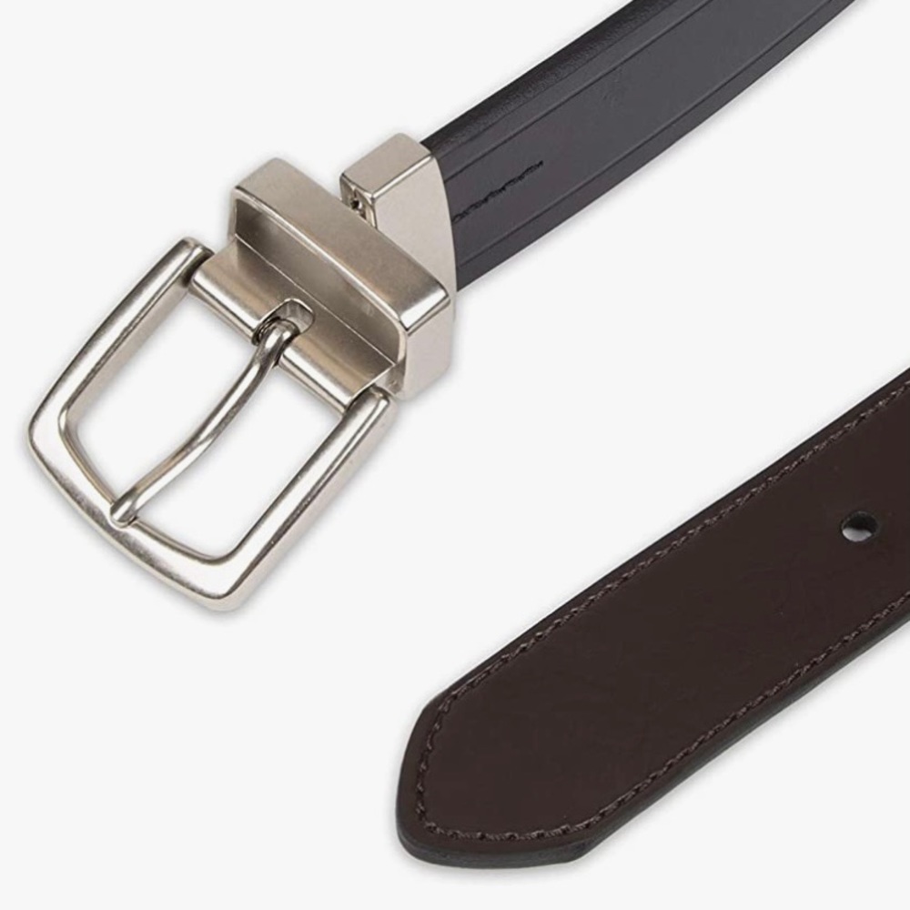 Chaps Men’s Faux Leather Reversible Belt - Picture 11 of 11